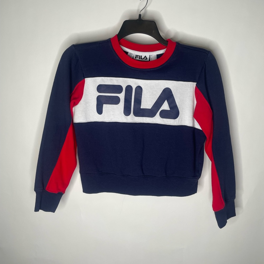 Fila Red white and blue sweater Size Medium